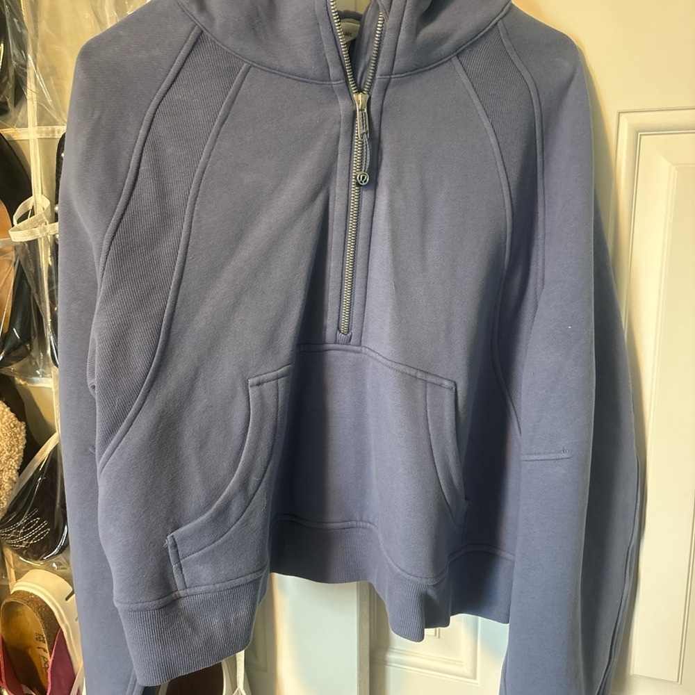 Lululemon Athletica Purple Zip-Up Hoodie